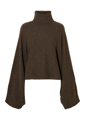 Elina knit cape rollneck Delicioso Selected Femme 